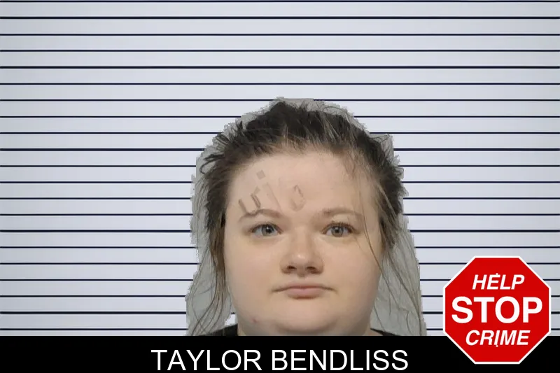 Taylor Bendliss mugshot