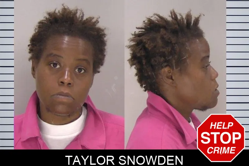 Taylor Snowden mugshot
