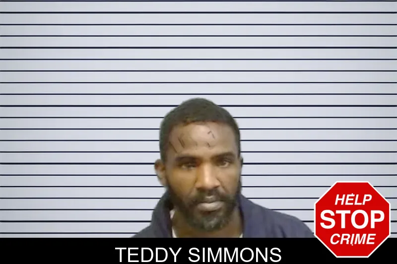 Teddy Simmons mugshot