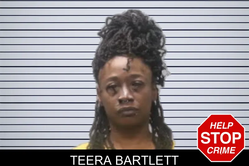 Teera Bartlett mugshot