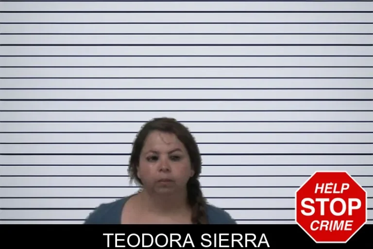 Teodora Sierra mugshot – Sumter County , Georgia Teodora Sierra