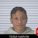Teria Harvin mugshot