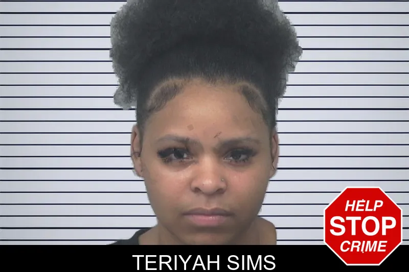 Teriyah Sims mugshot