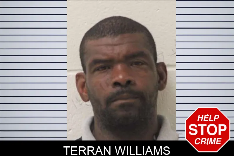 Terran Williams mugshot