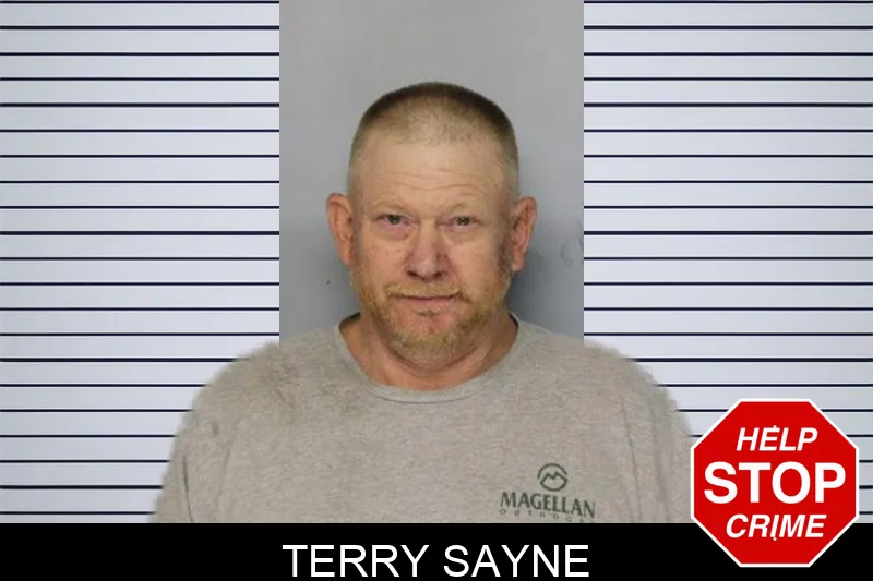 Terry Sayne mugshot