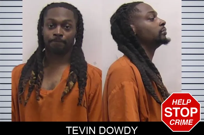 Tevin Dowdy mugshot