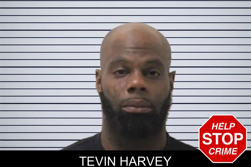 Tevin Harvey mugshot