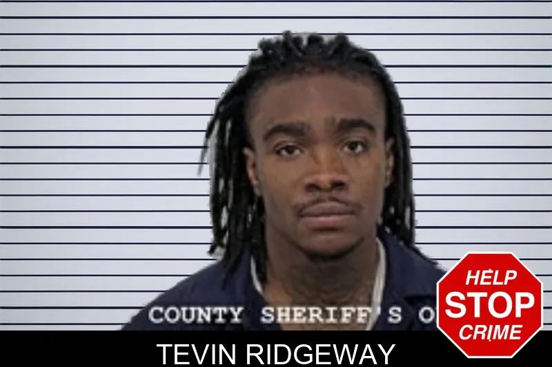 Tevin Ridgeway mugshot