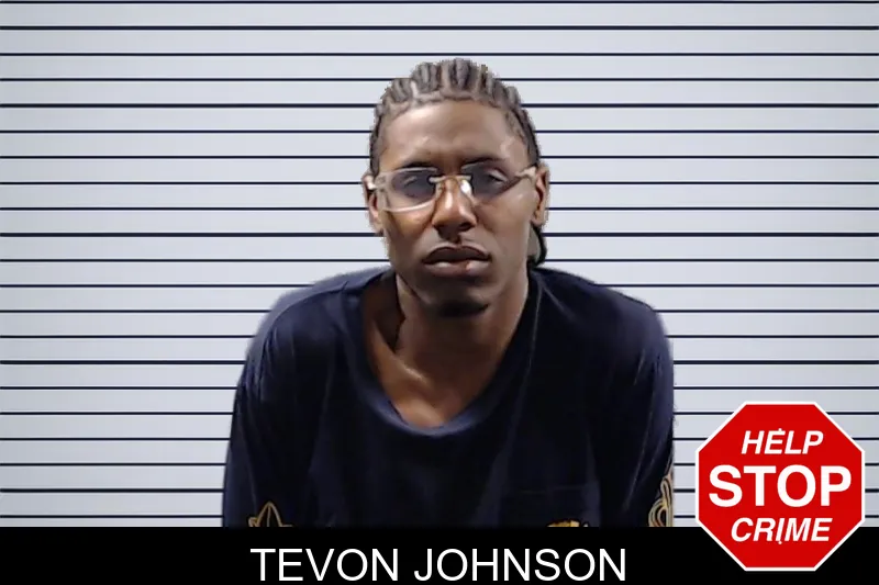 Tevon Johnson mugshot