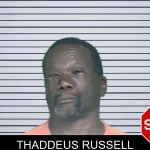 Thaddeus Russell mugshot – Appling County , Georgia Thaddeus Russell mugshot