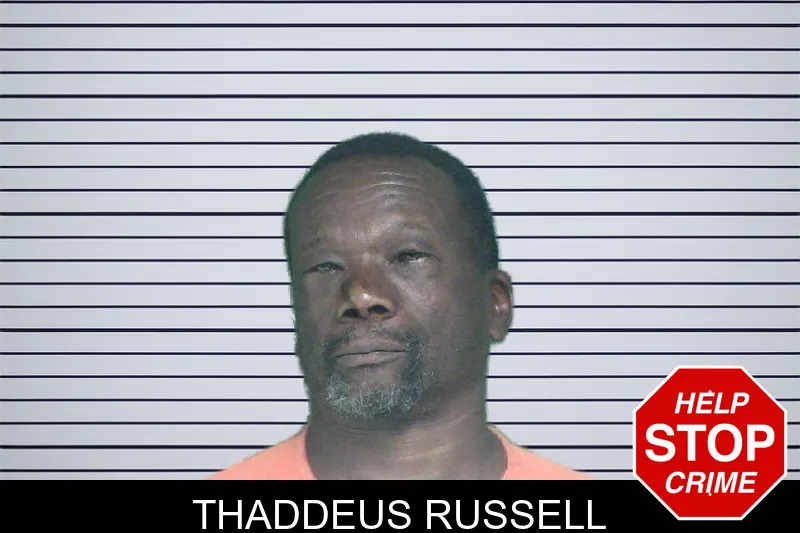 Thaddeus Russell mugshot