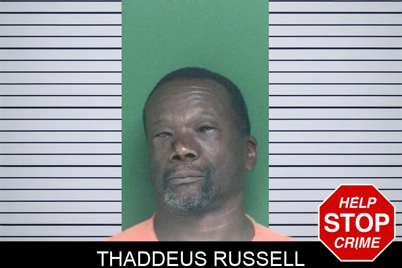 Thaddeus Russell mugshot – Appling County , Georgia Thaddeus Russell mugshot