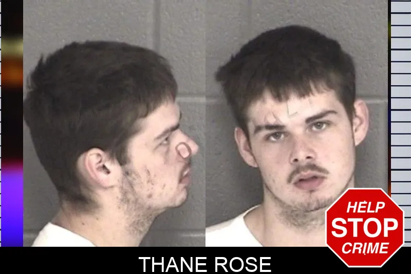 Thane Rose mugshot