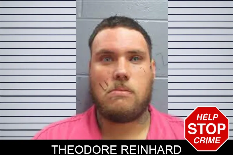 Theodore Reinhard mugshot