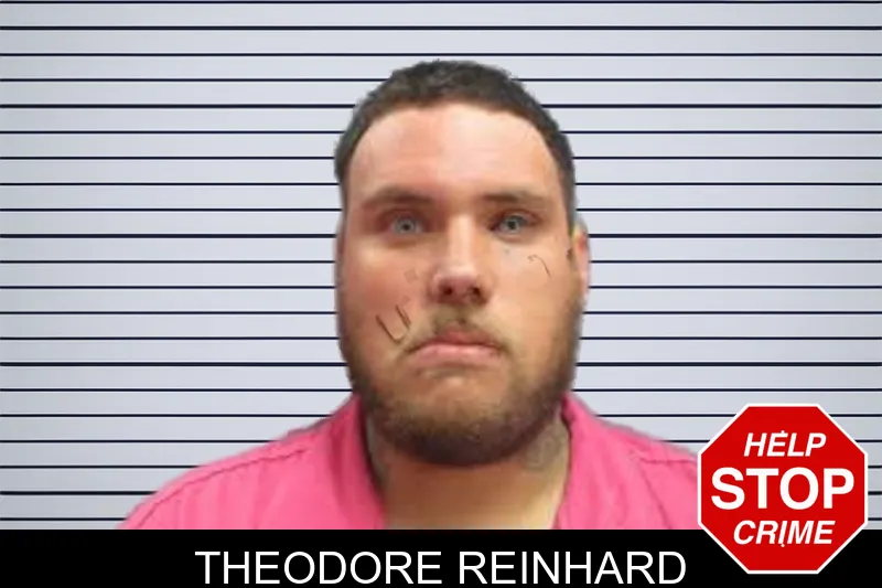 Theodore Reinhard mugshot