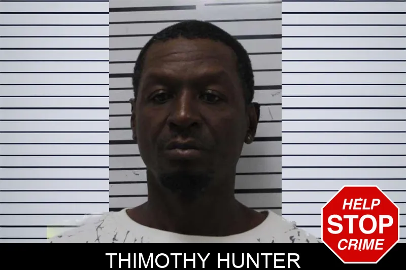 Thimothy Hunter mugshot
