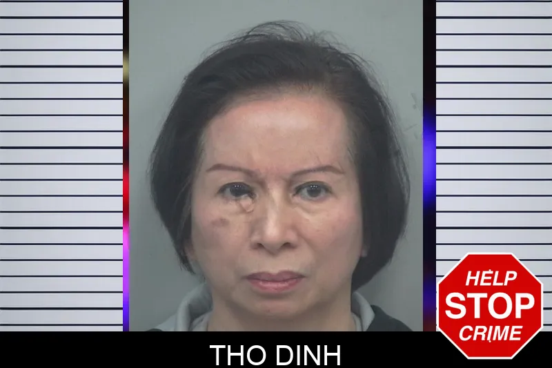 Tho Dinh mugshot