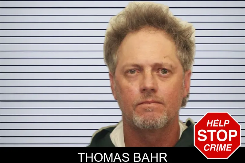 Thomas Bahr mugshot
