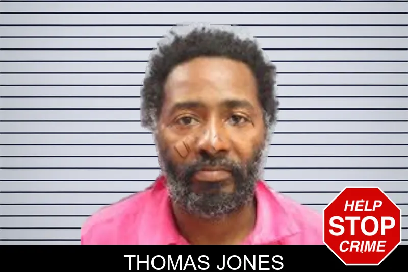 Thomas Jones mugshot