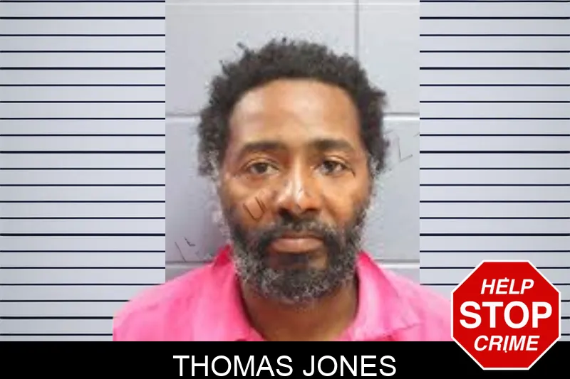 Thomas Jones mugshot