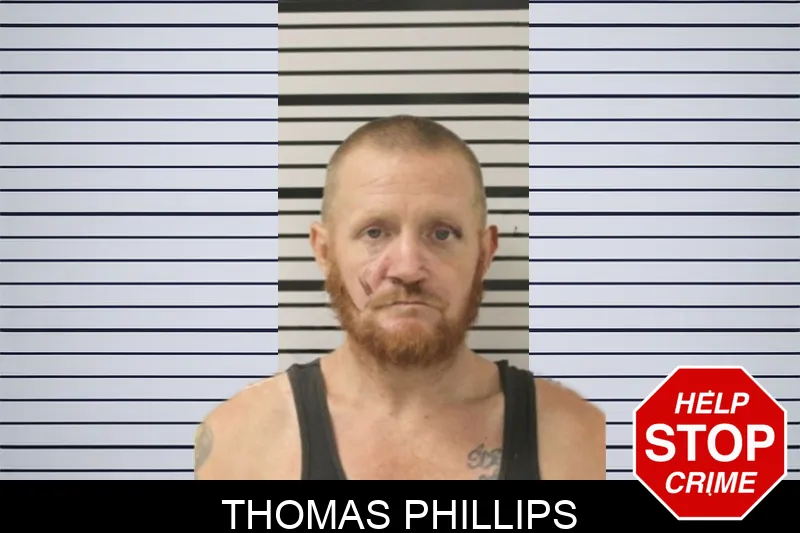Thomas Phillips mugshot