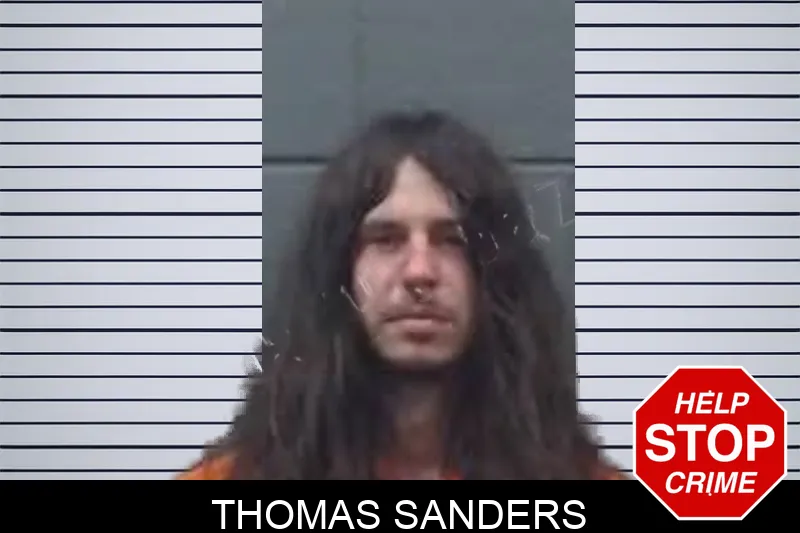 Thomas Sanders mugshot
