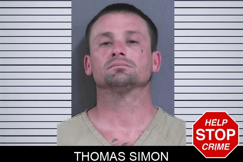 Thomas Simon mugshot