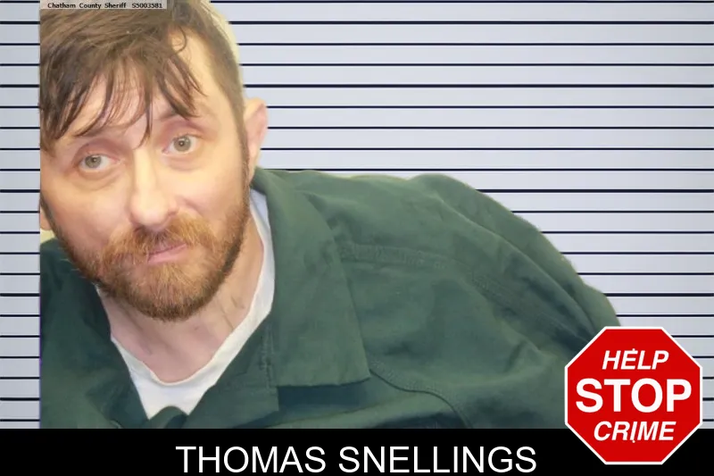 Thomas Snellings mugshot