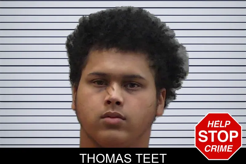 Thomas Teet mugshot