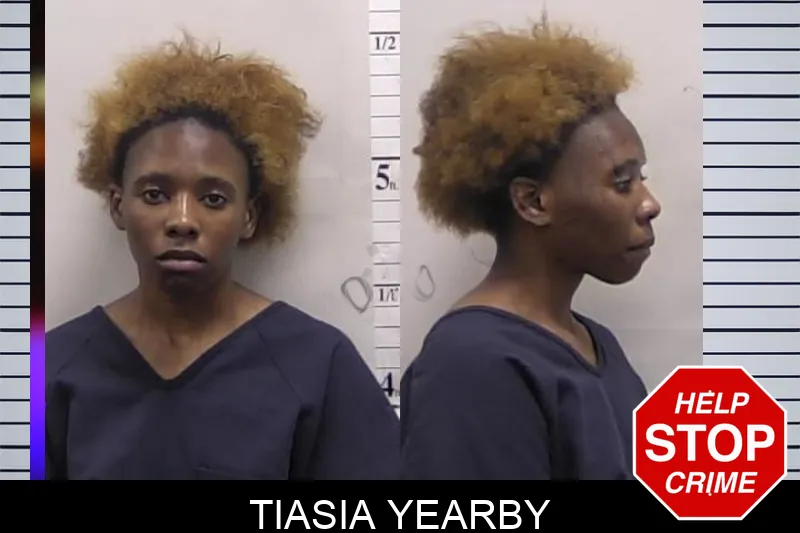 Tiasia Yearby mugshot