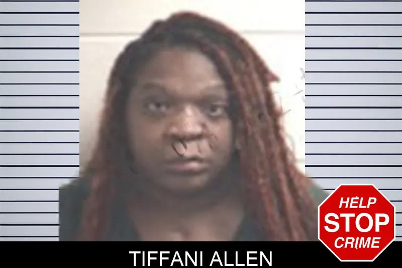 Tiffani Allen mugshot