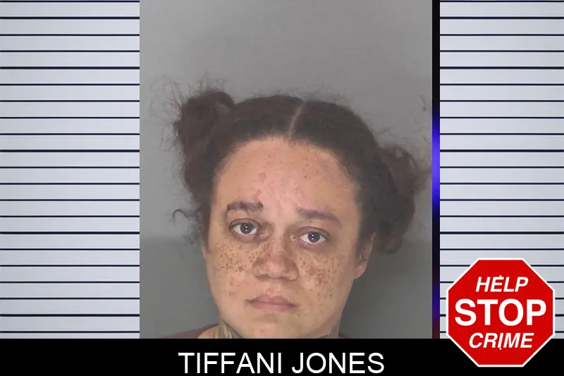 Tiffani Jones mugshot