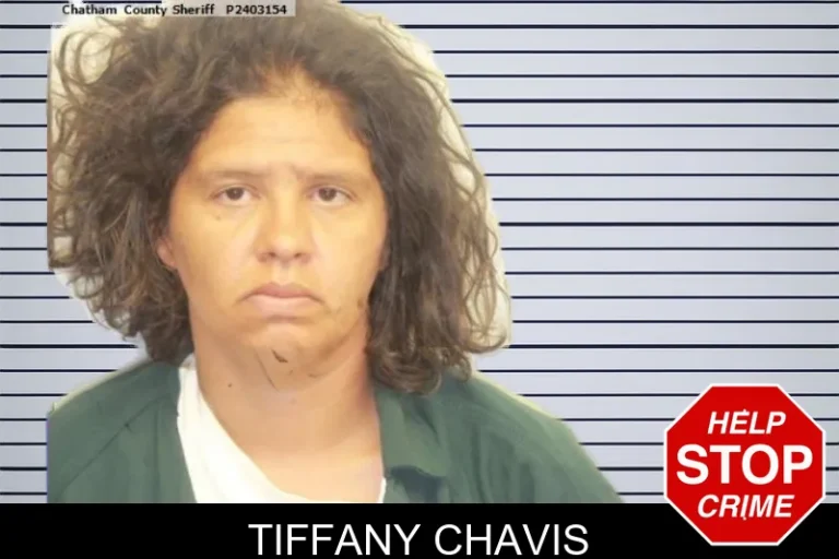 Tiffany Chavis mugshot – Chatham County , Georgia Tiffany Chavis