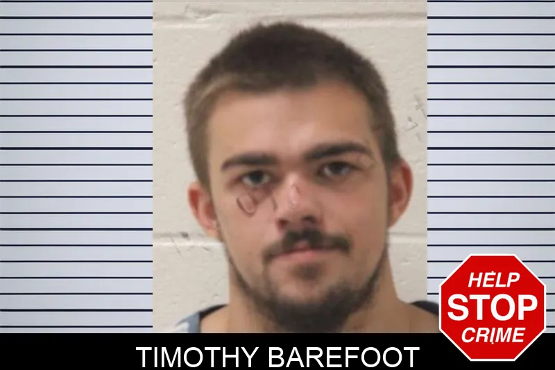 Timothy Barefoot mugshot
