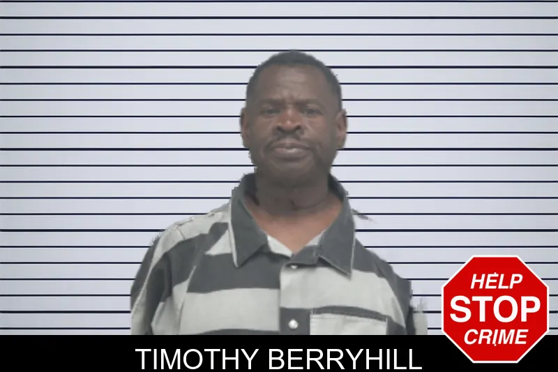 Timothy Berryhill mugshot