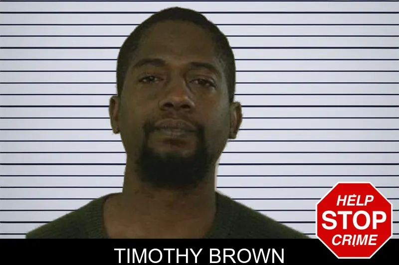 Timothy Brown mugshot