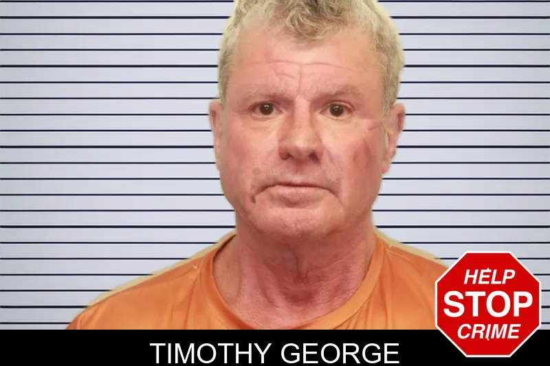 Timothy George mugshot