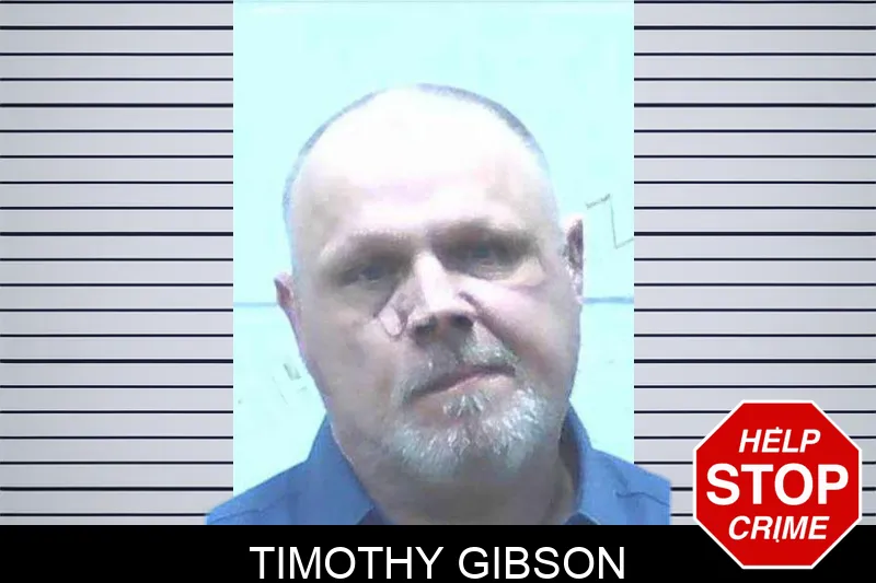 Timothy Gibson mugshot