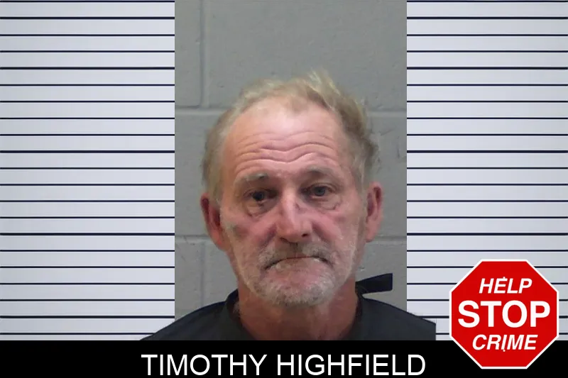Timothy Highfield mugshot