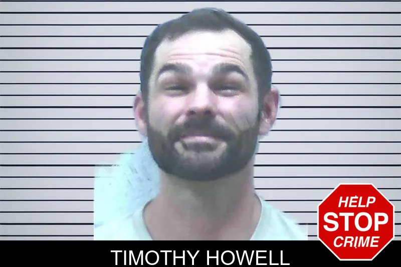 Timothy Howell mugshot