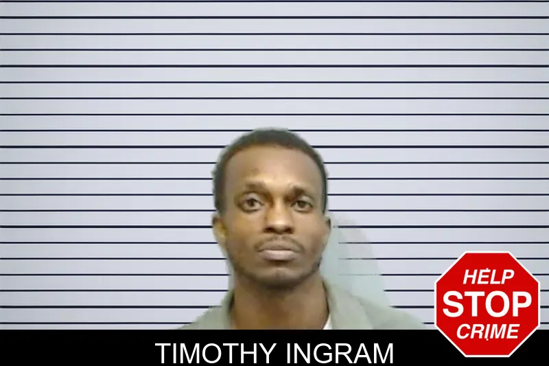 Timothy Ingram mugshot