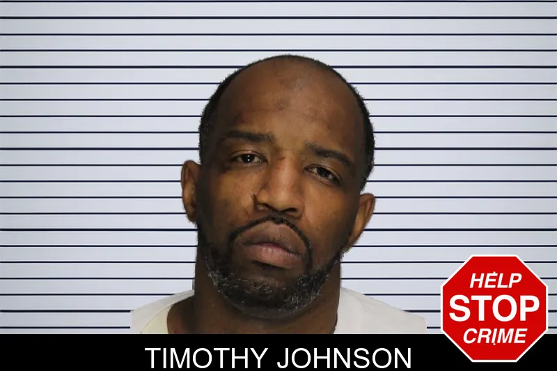 Timothy Johnson mugshot