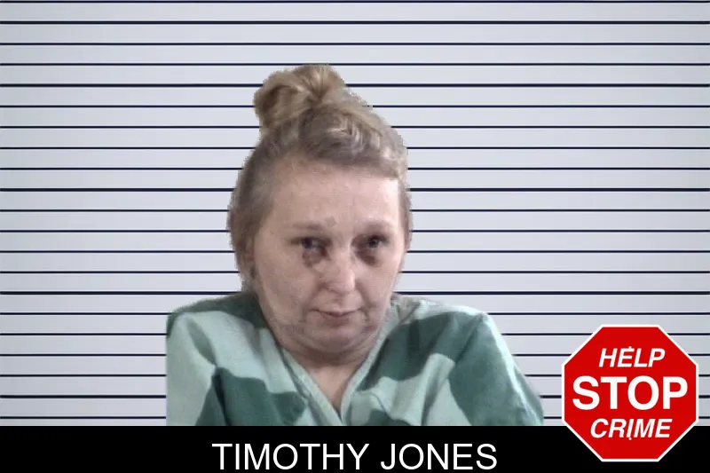 Timothy Jones mugshot
