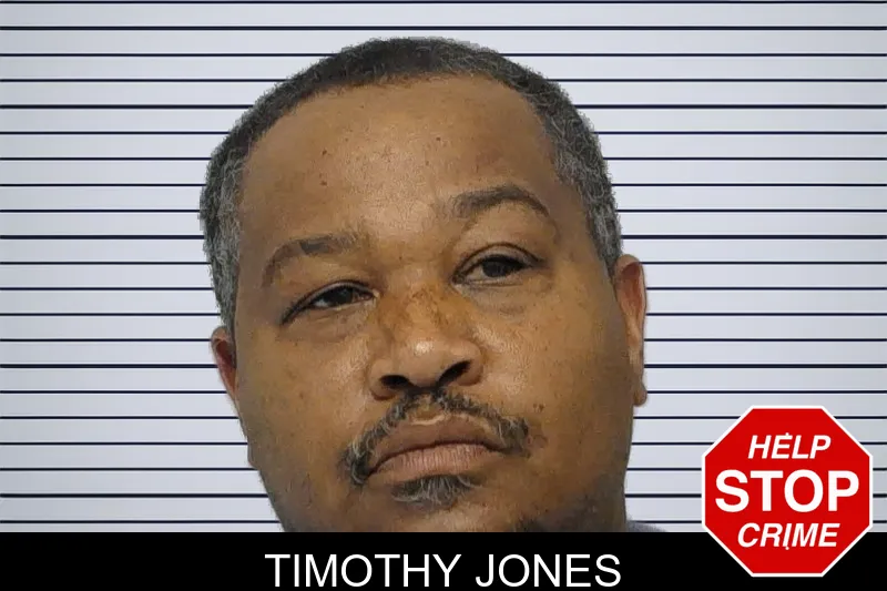 Timothy Jones mugshot