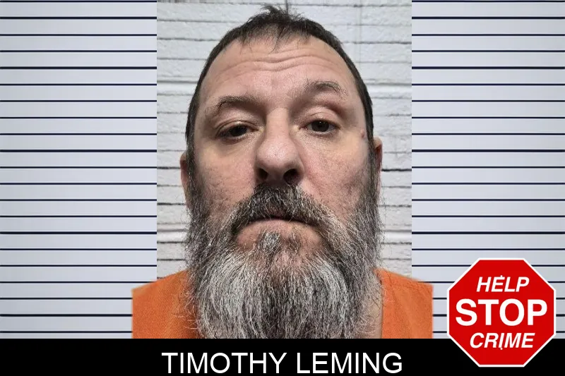 Timothy Leming mugshot – Dade County , Georgia Timothy Leming mugshot