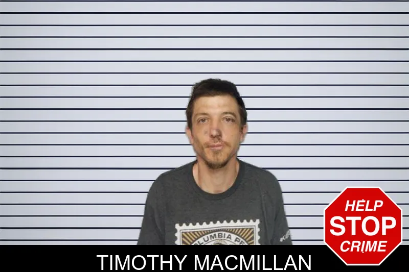 Timothy MacMillan mugshot
