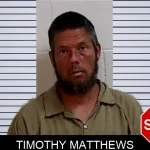 Timothy Matthews mugshot