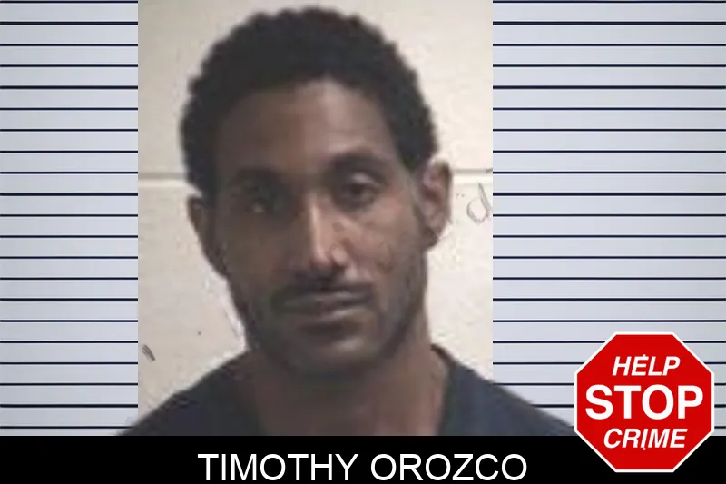 Timothy Orozco mugshot