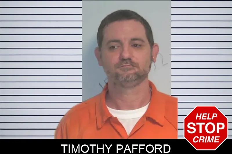 Timothy Pafford mugshot