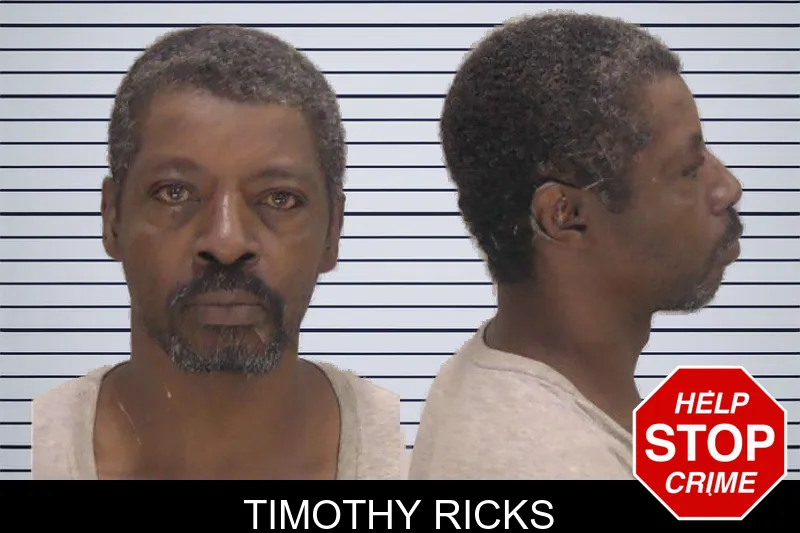 Timothy Ricks mugshot